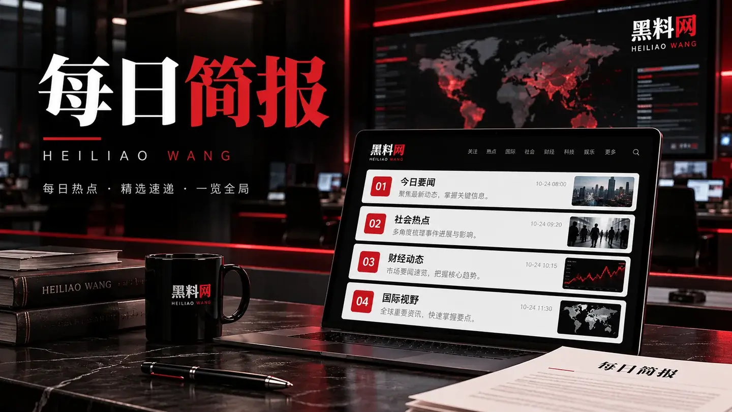 每日简报主题视觉说明