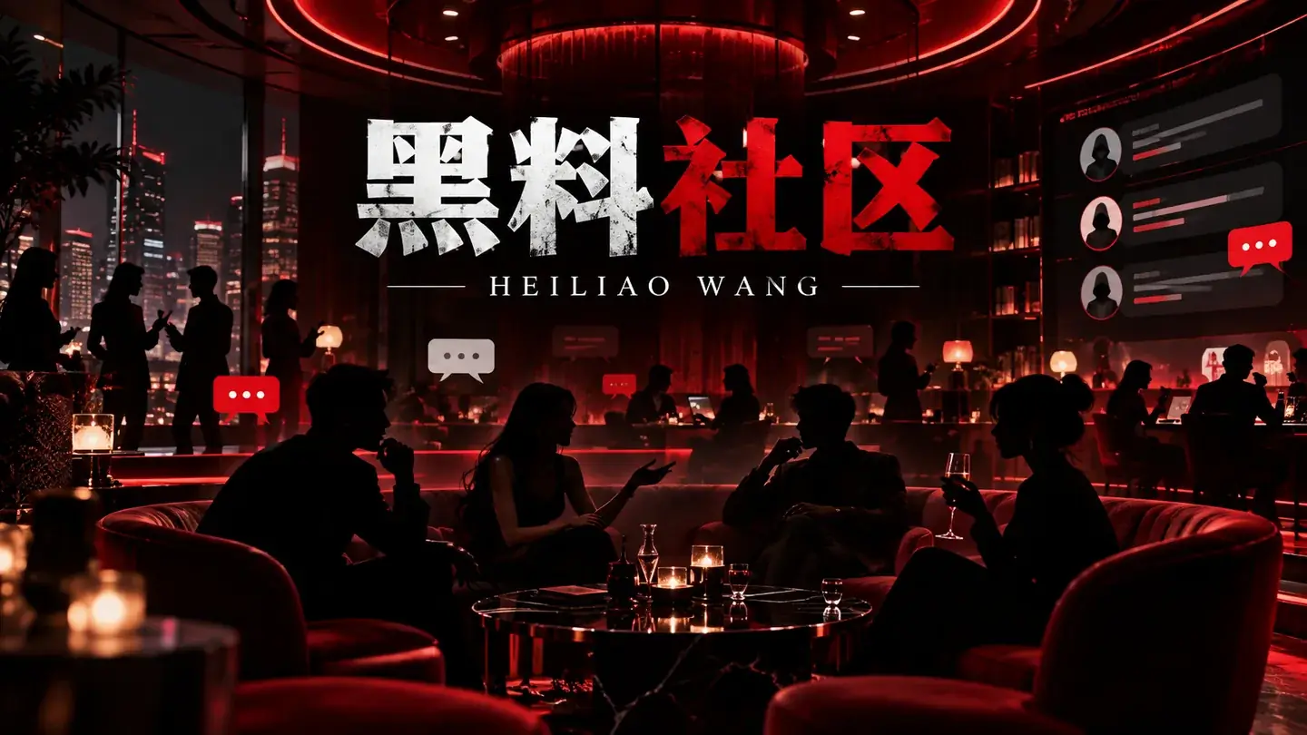 黑料社区主题视觉说明